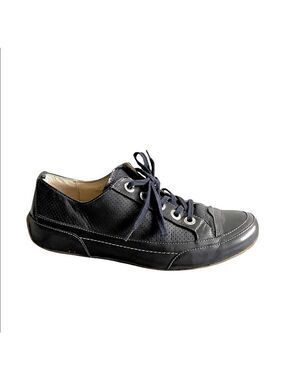 SEMLER SELECT Germany Blue Leather Lace Up Casual Sneaker Walking Shoes 6.5